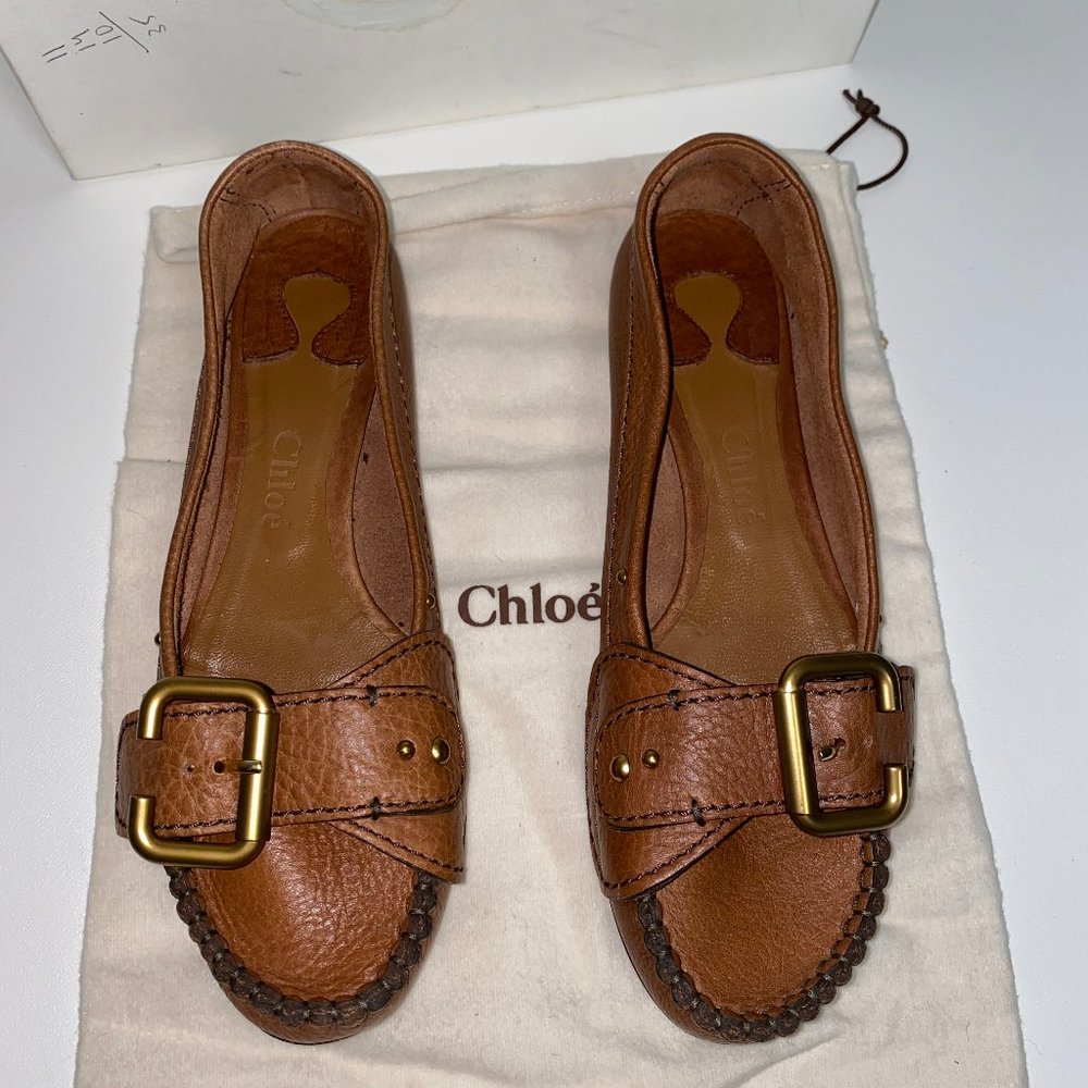 CHLOE leather shoes - Picture 1 of 10
